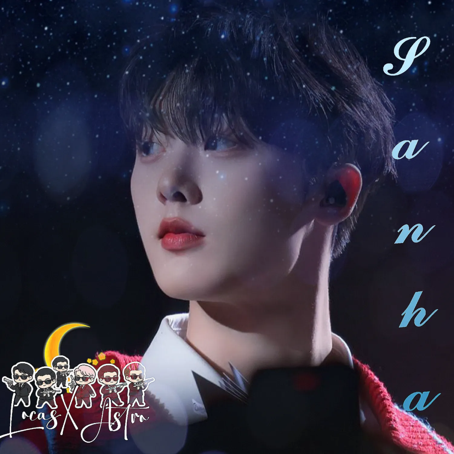 A moment captured by ASTRO's fan