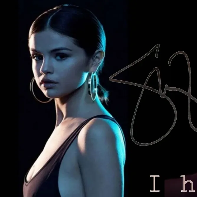 A moment captured by Selena Gomez's fan