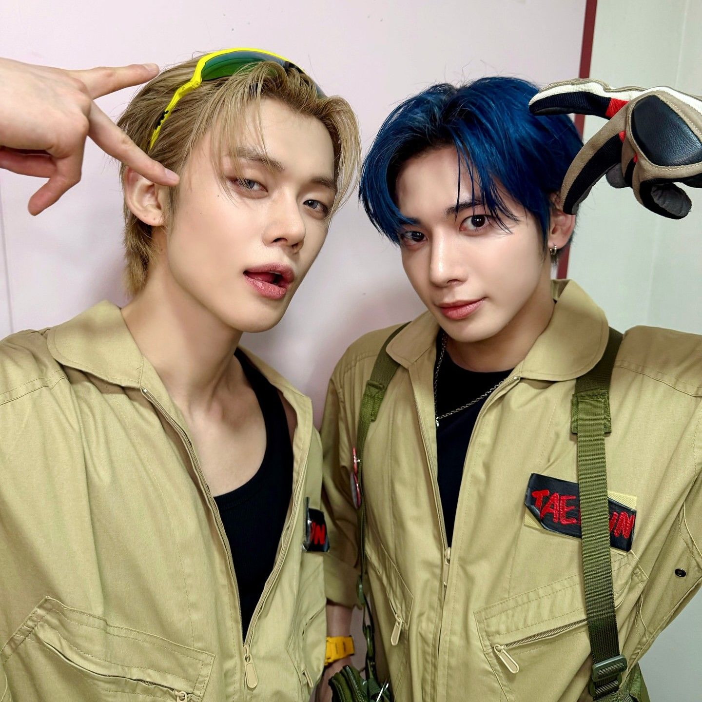 A moment captured by Yeonjun (TOMORROW X TOGETHER)'s fan