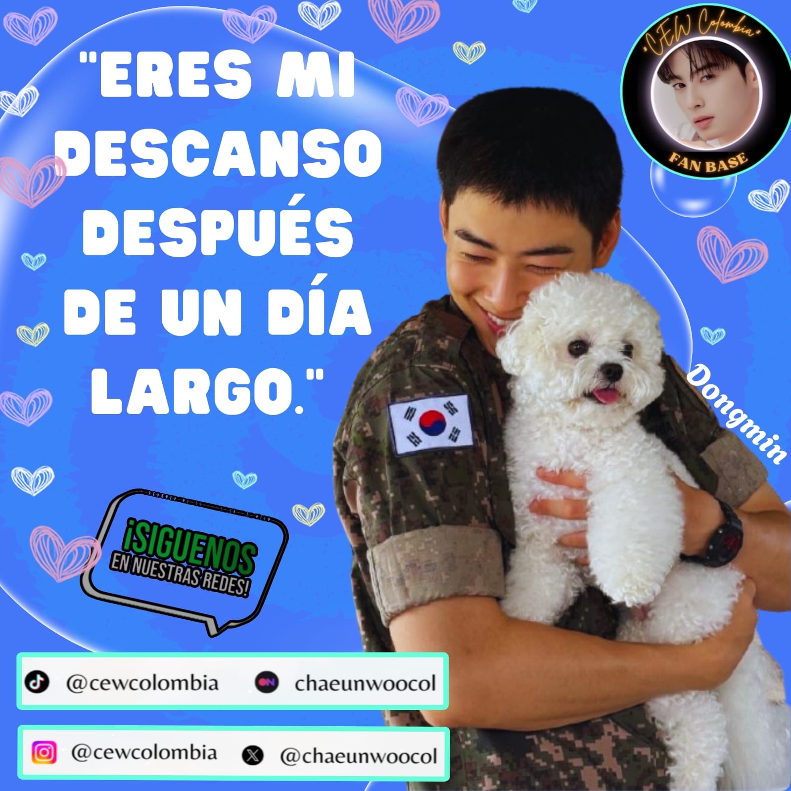 A moment captured by Eunwoo (ASTRO)'s fan