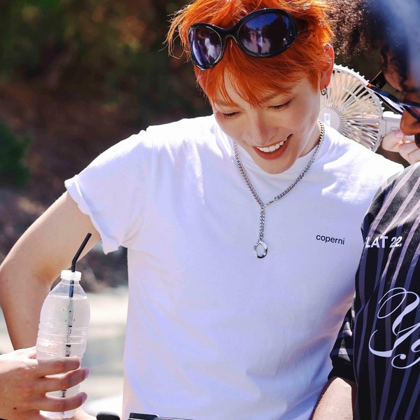 Signature photo of Hongjoong (ATEEZ) capturing their charm