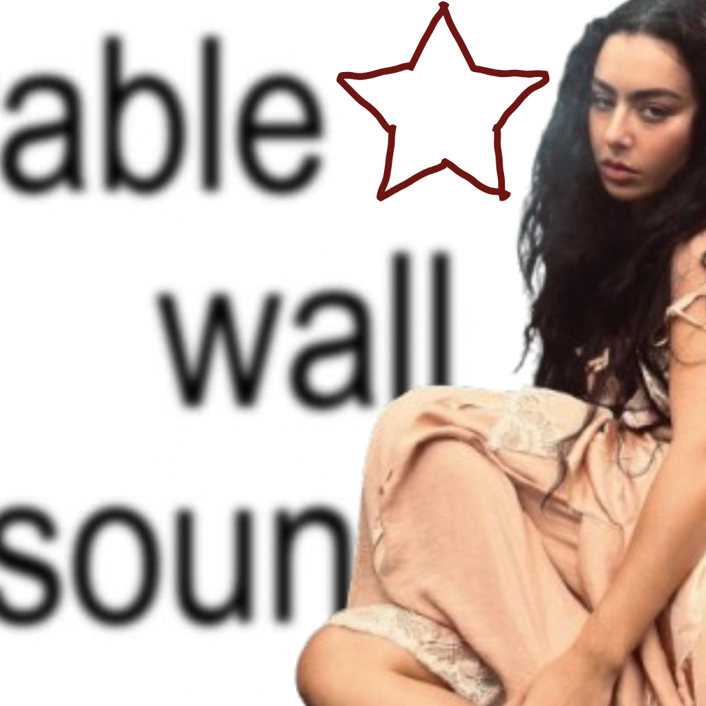 Behind-the-scenes cut of Charli xcx
