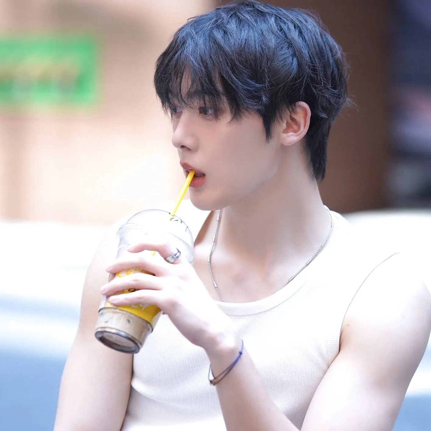 Recent activity shot of Sanha (ASTRO)
