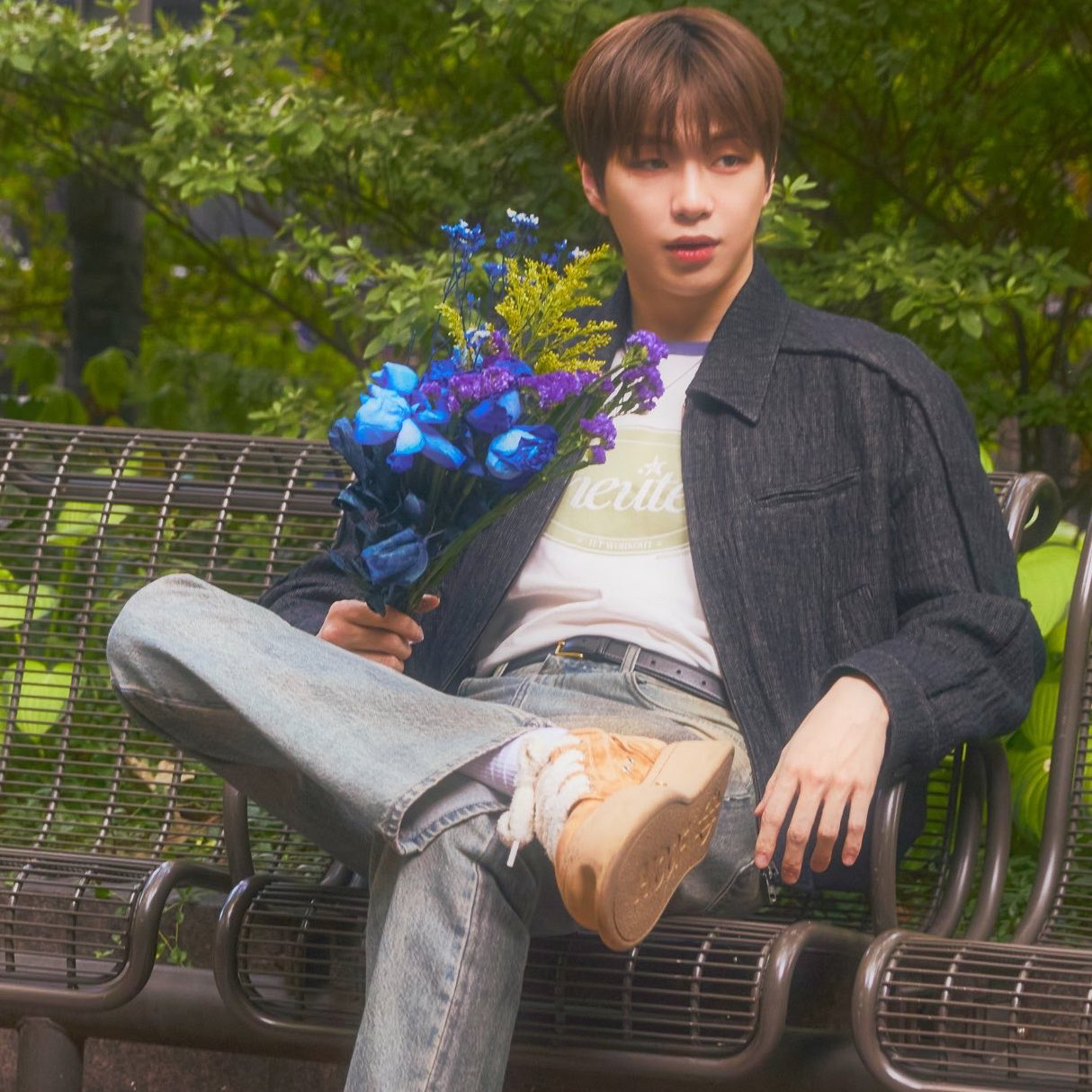 Momen yang diabadikan oleh penggemar Kang Daniel