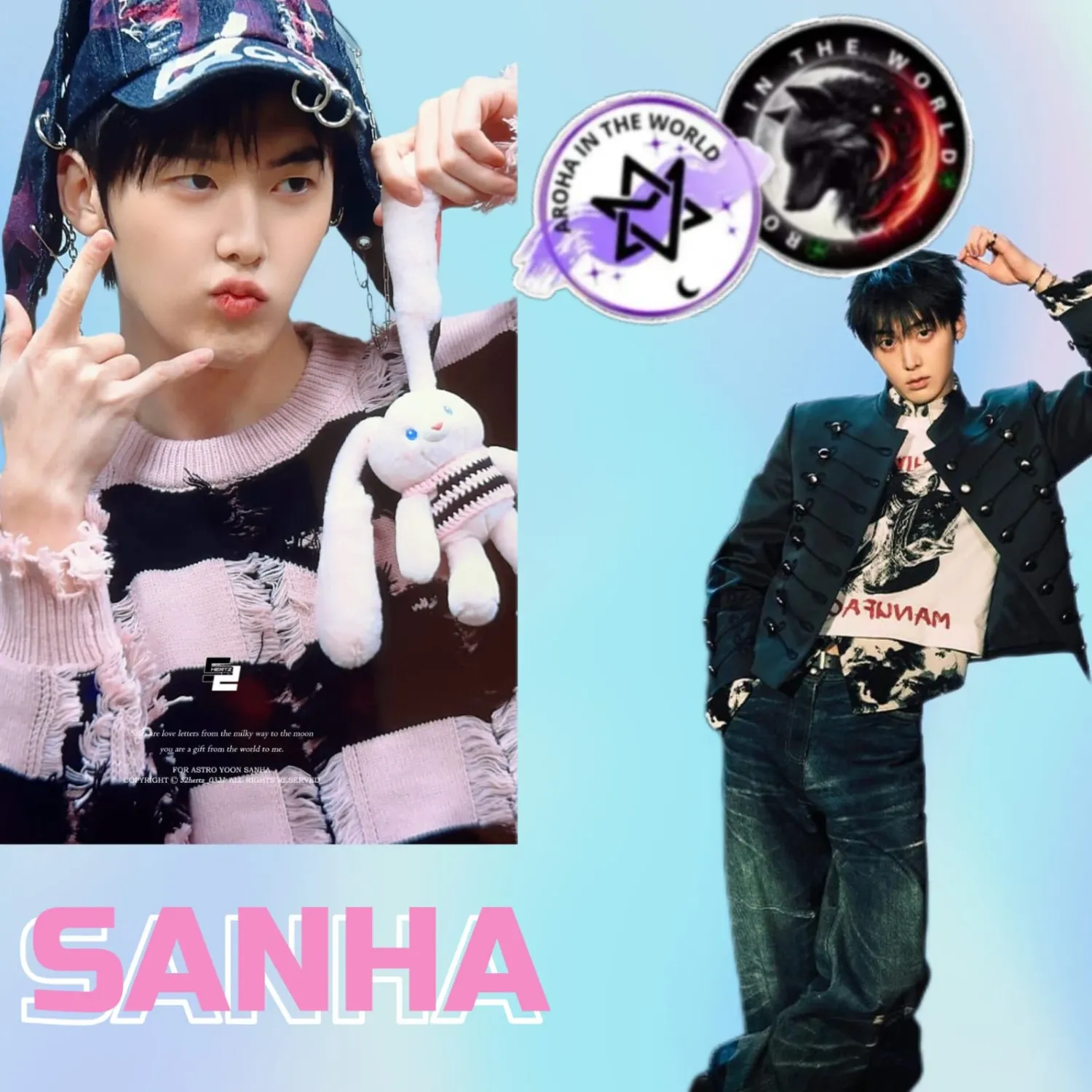 A moment captured by Sanha (ASTRO)'s fan