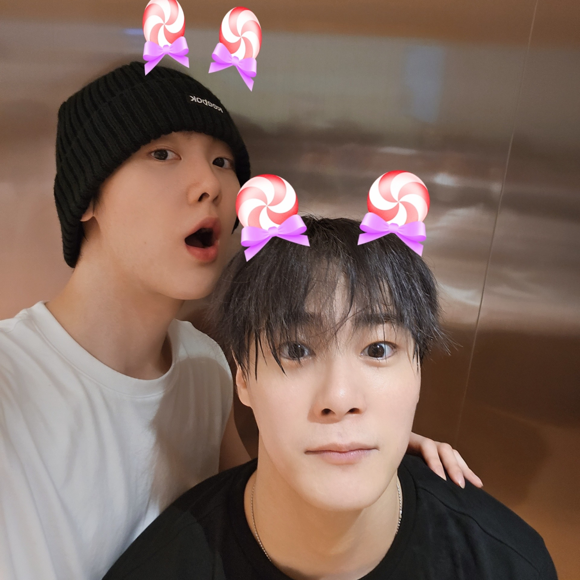 Recent activity shot of Moonbin (ASTRO)