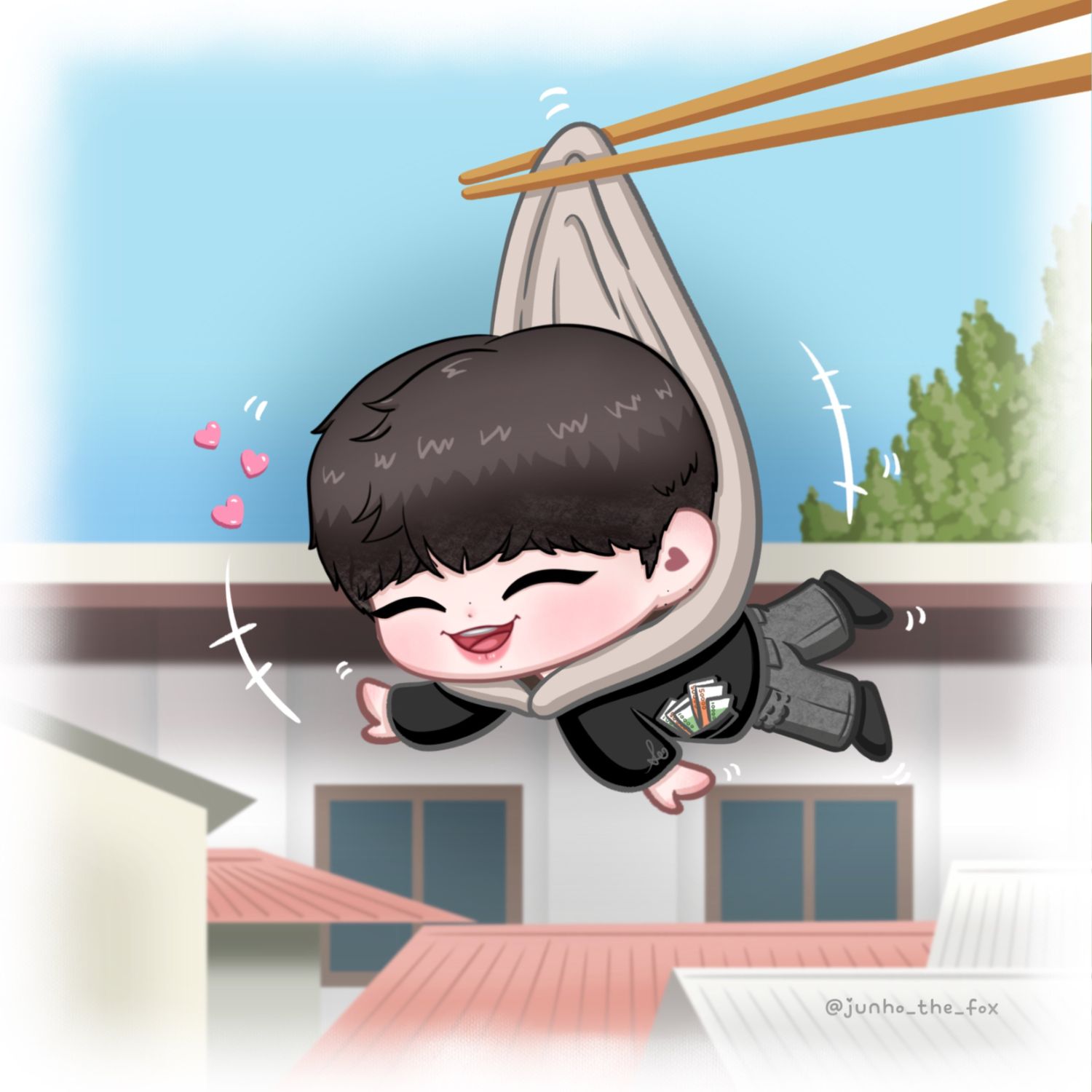 Recent activity shot of Junho (2PM)