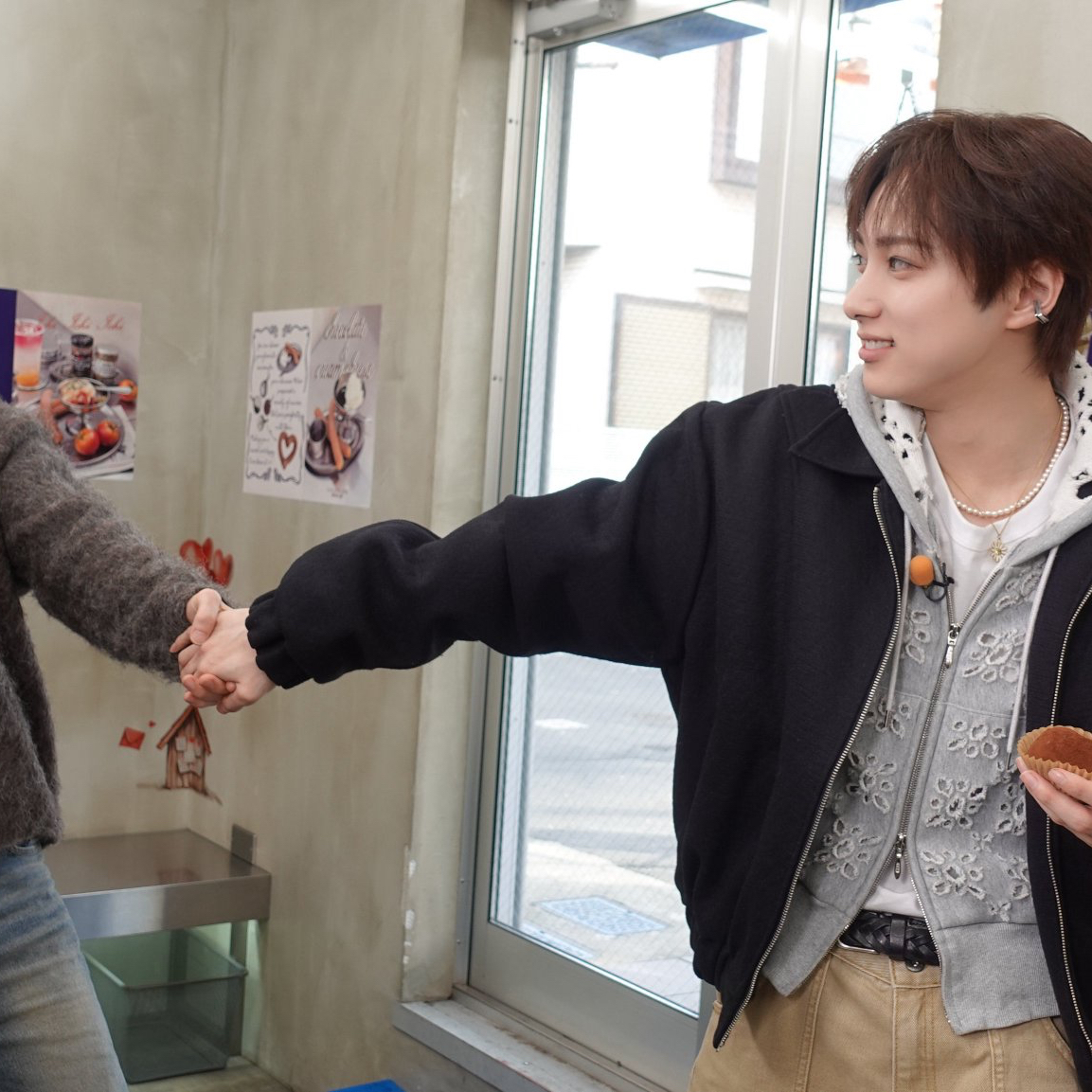 Recent activity shot of Ozaki Takumi (INI)