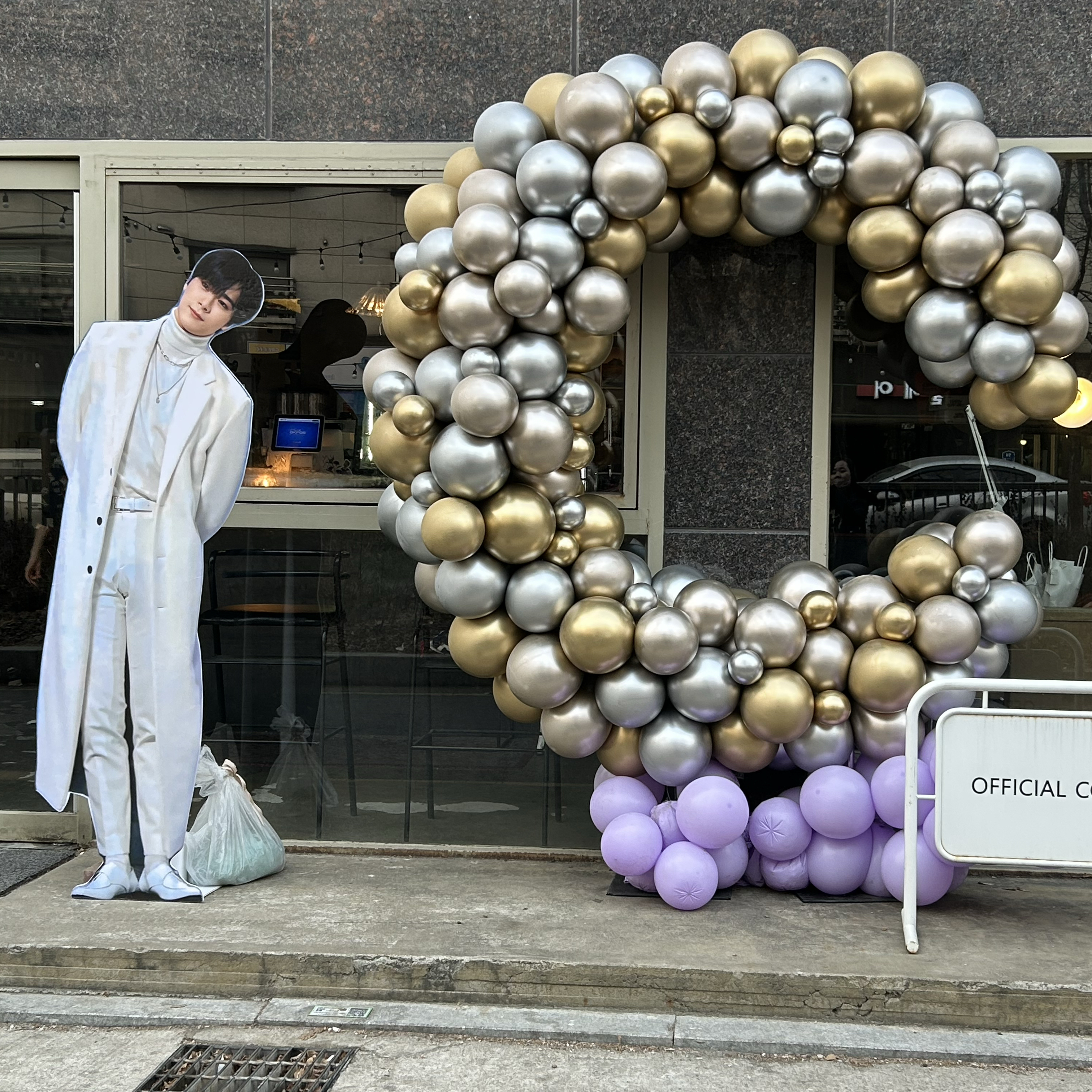 A moment captured by Moonbin (ASTRO)'s fan