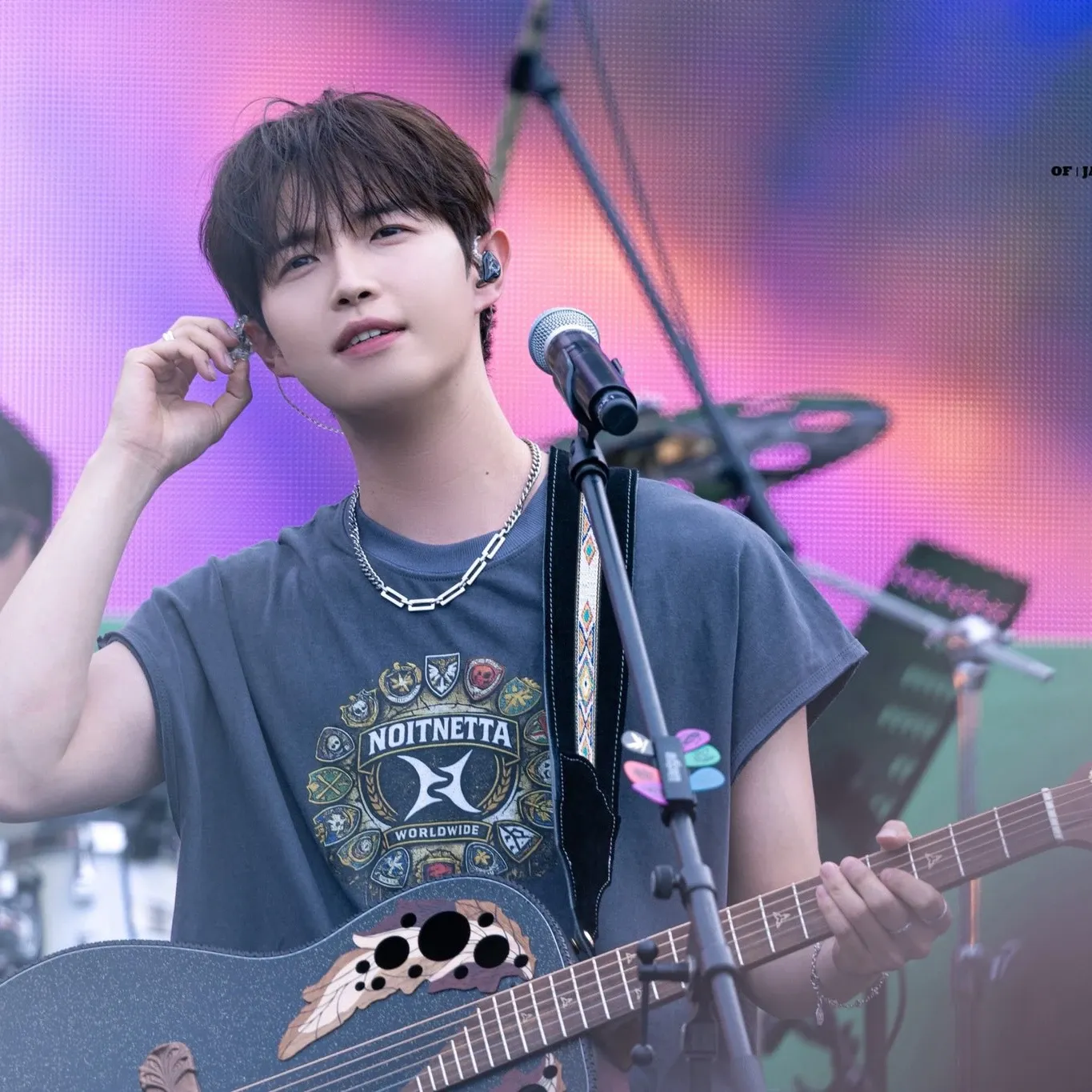 Recent activity shot of Kim Jaehwan