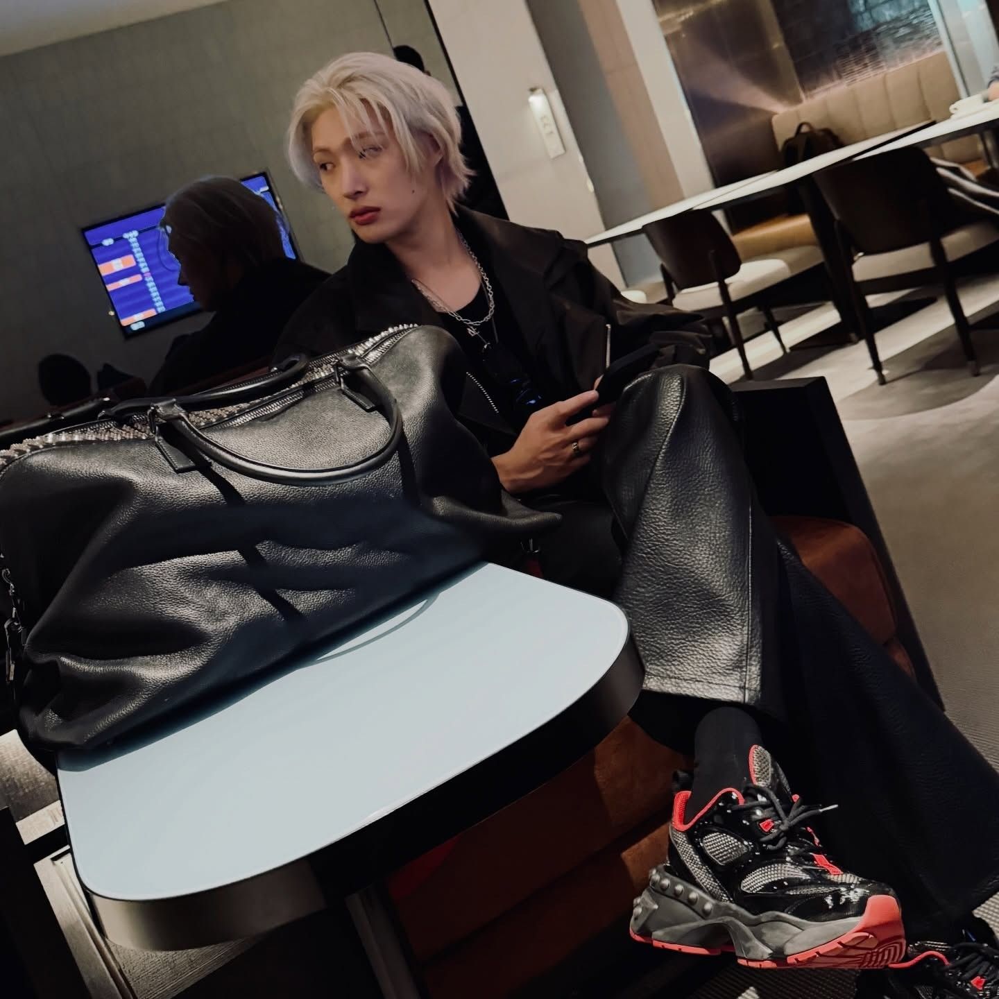 Behind-the-scenes cut of Mingi (ATEEZ)