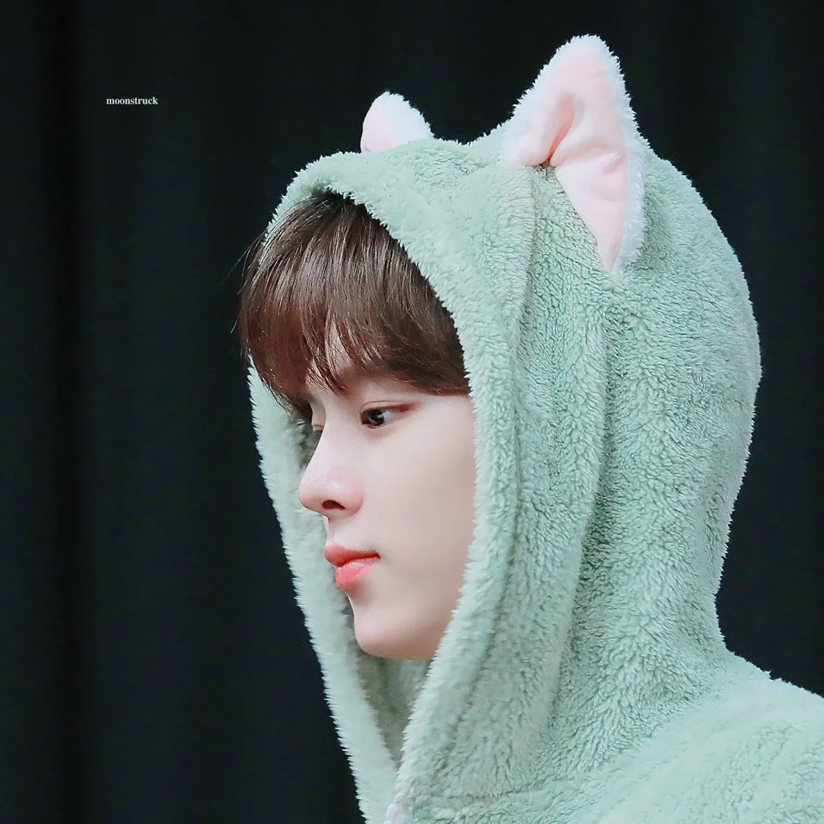 Recent activity shot of Kim Wooseok