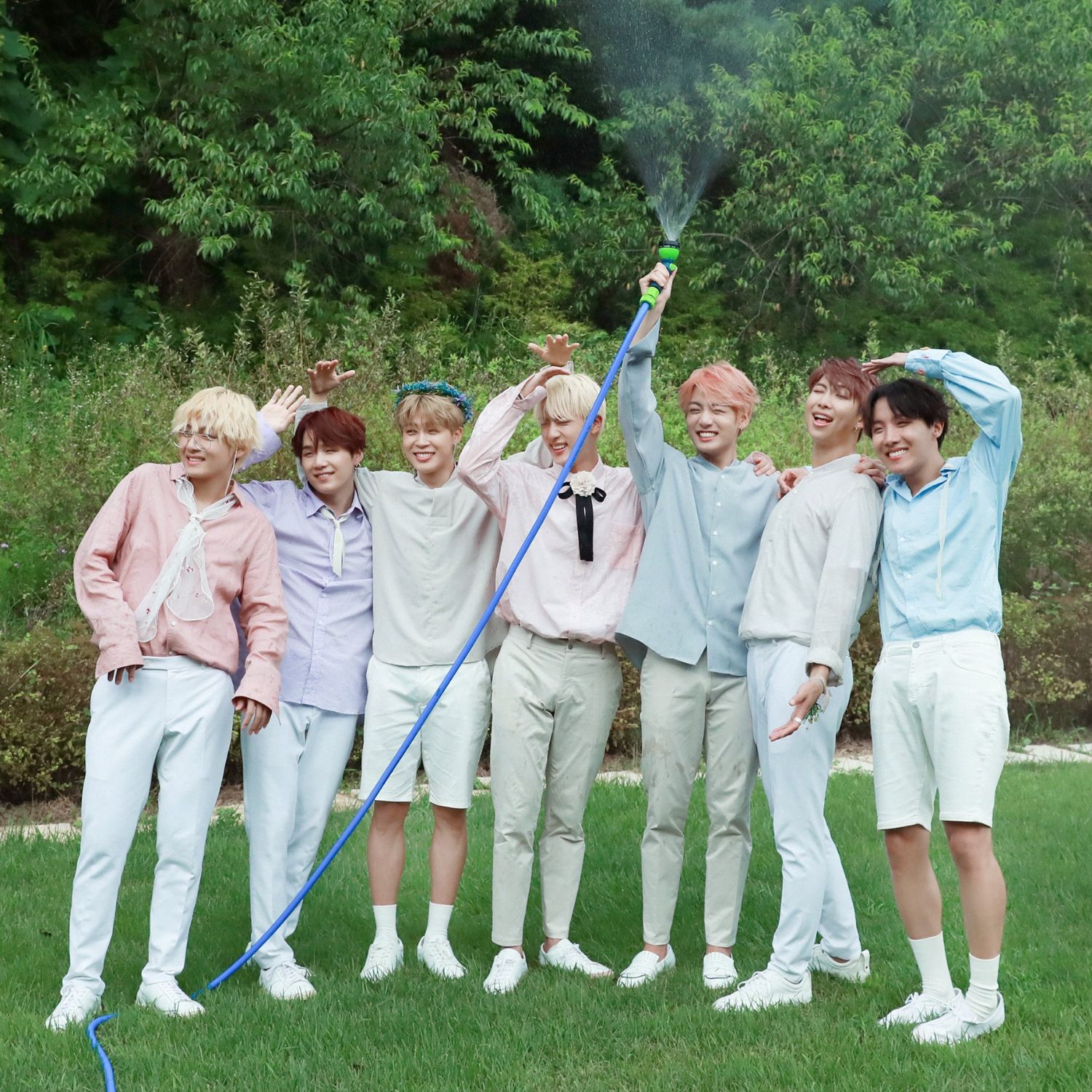 A moment captured by BTS's fan