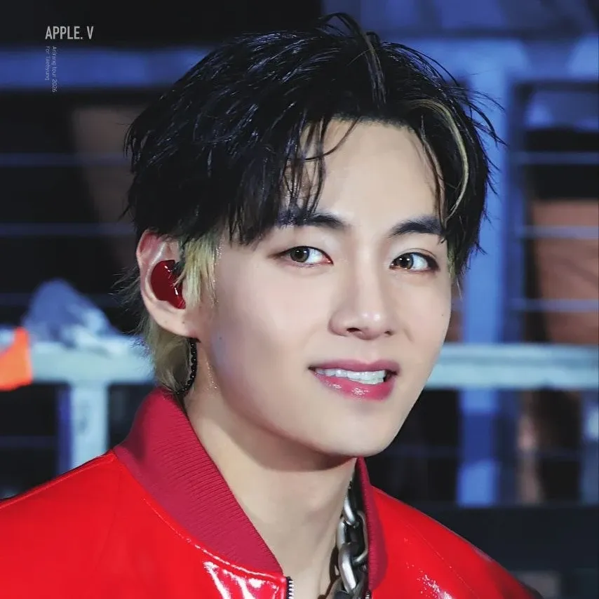 Recent activity shot of V (BTS)
