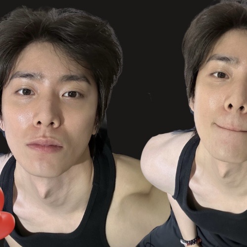 Recent activity shot of Hwiyoung (SF9)