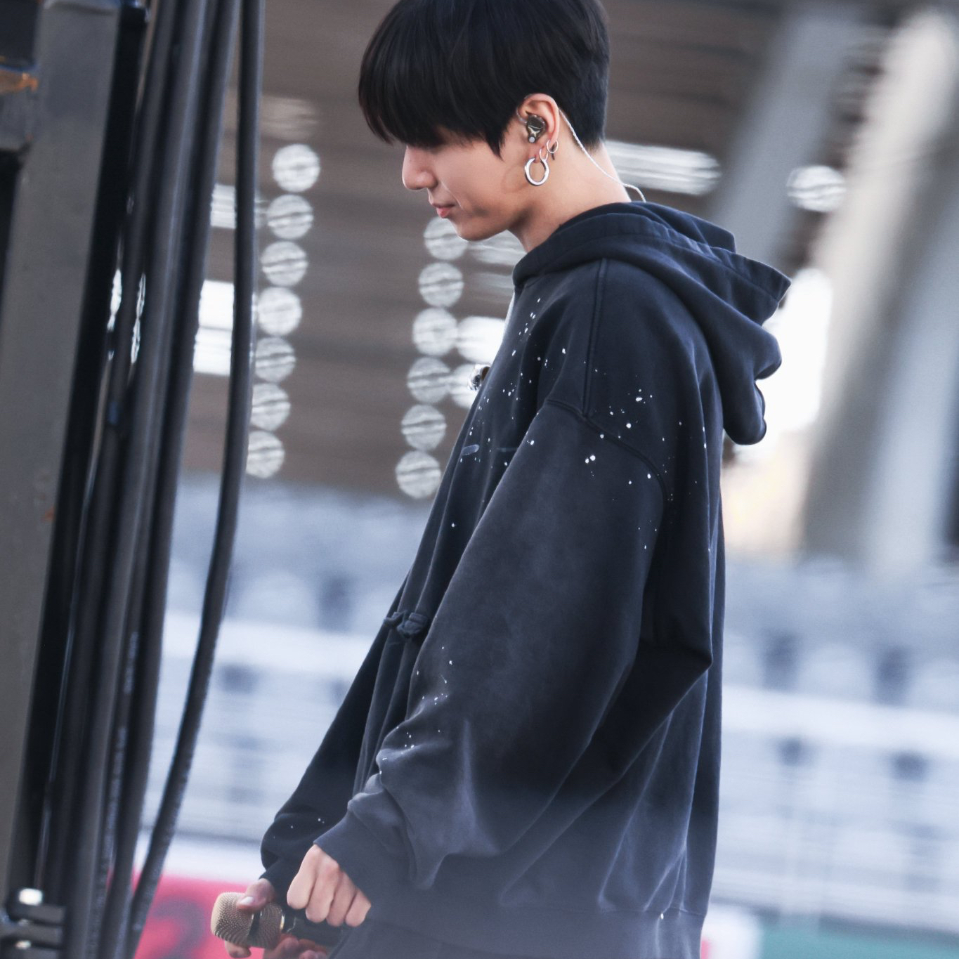 A moment captured by Jungkook (BTS)'s fan