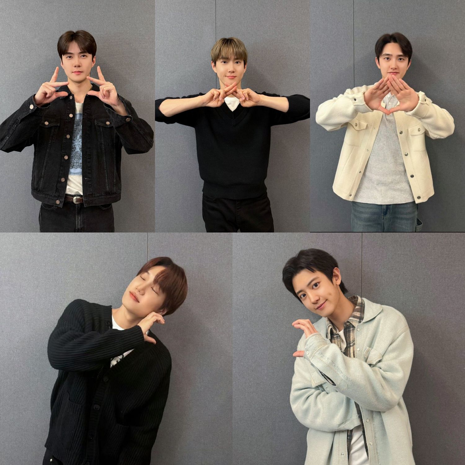 EXO의 비하인드 컷