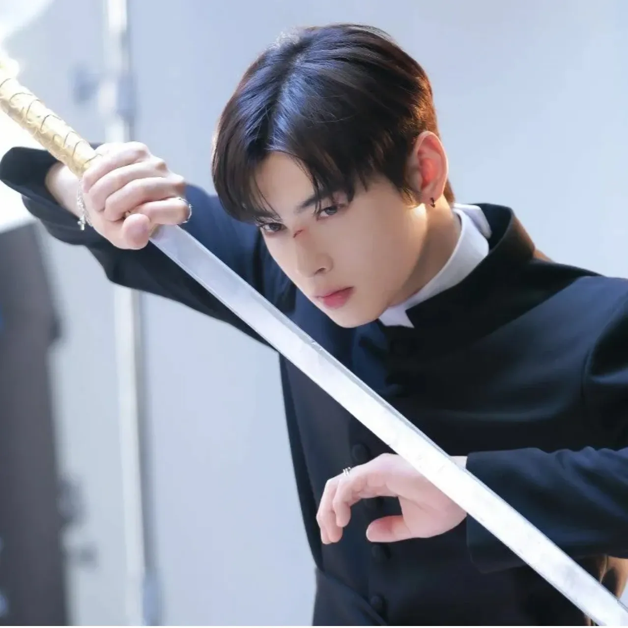 Recent activity shot of Eunwoo (ASTRO)