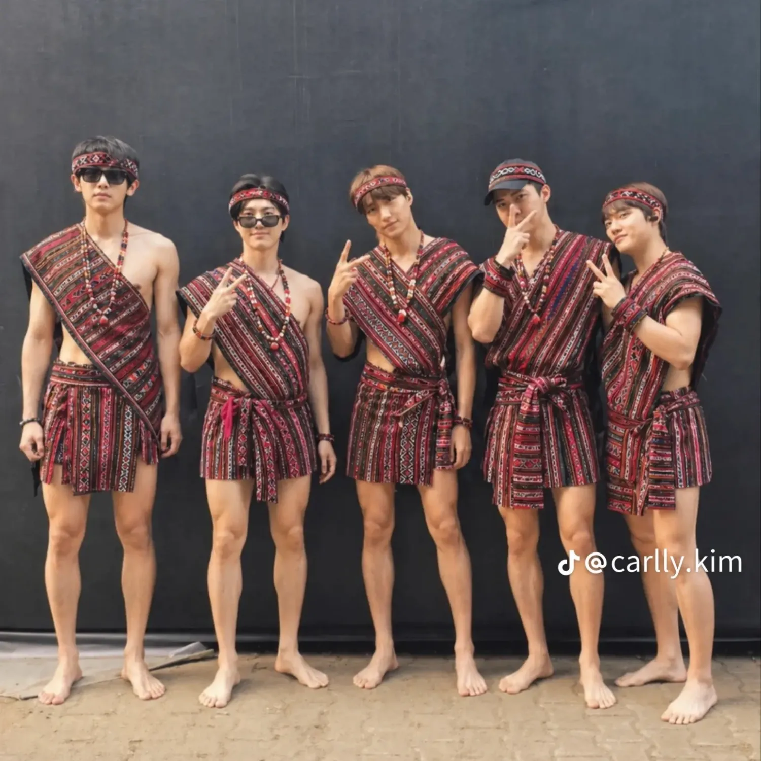 Recent activity shot of EXO