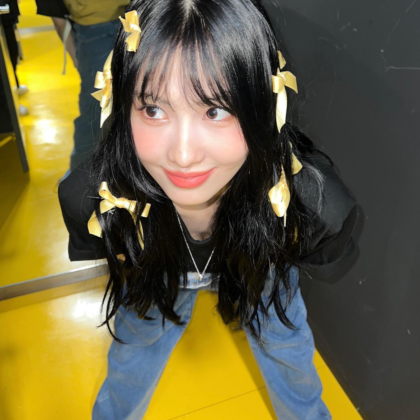 Momo (TWICE)粉絲拍下的瞬間