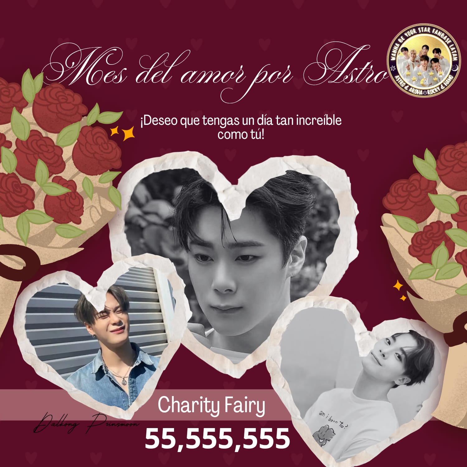 Recent activity shot of Moonbin (ASTRO)