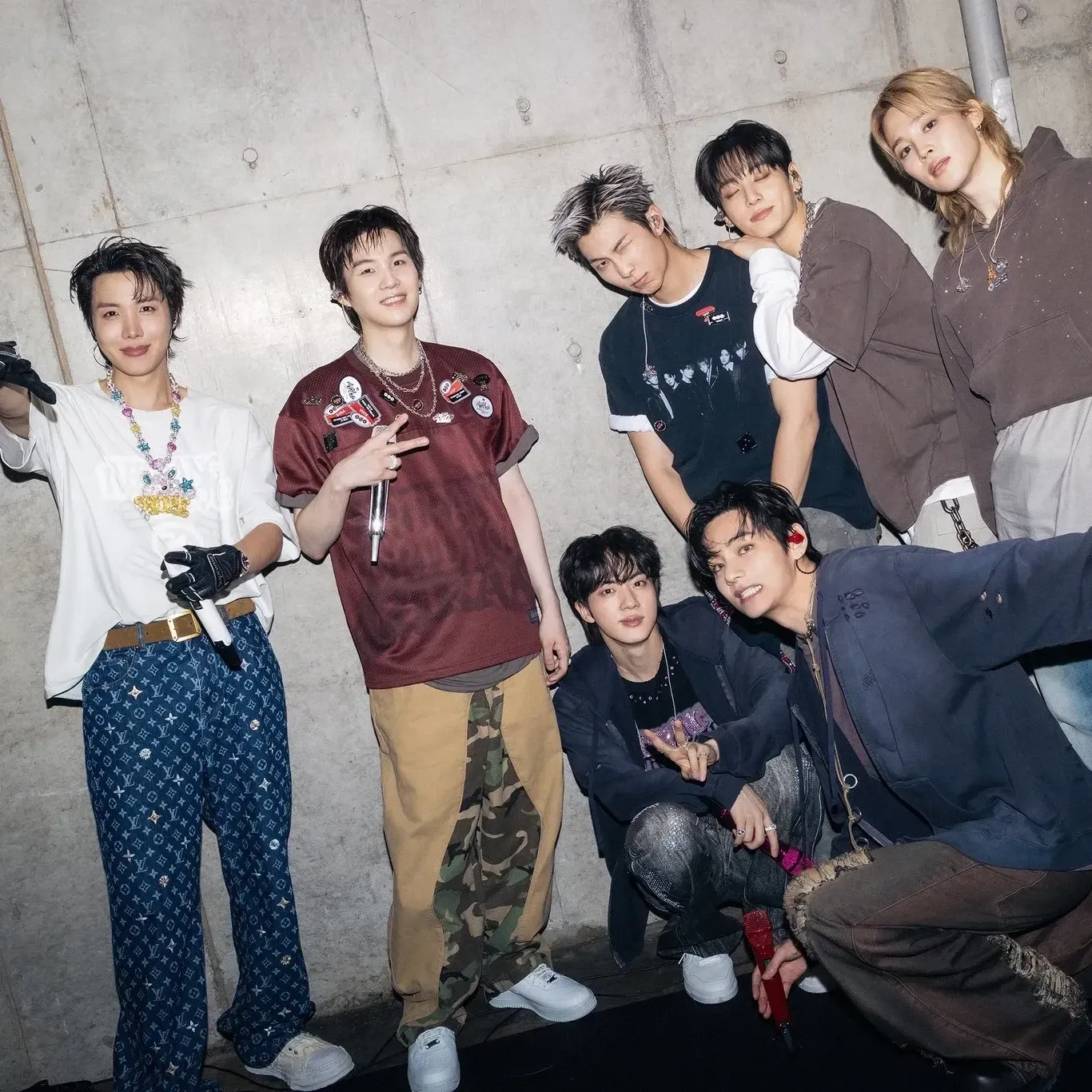 防弹少年团的最新活动照片