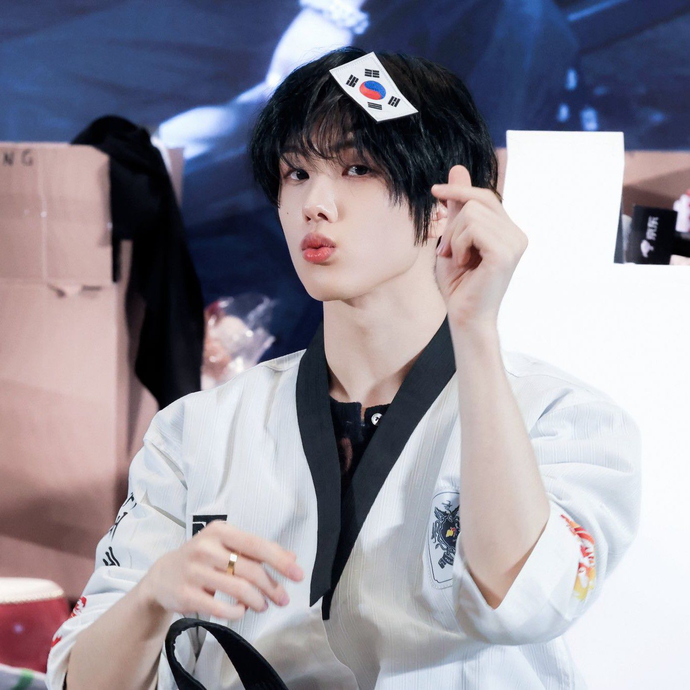 Behind-the-scenes cut of Jisung (NCT DREAM)