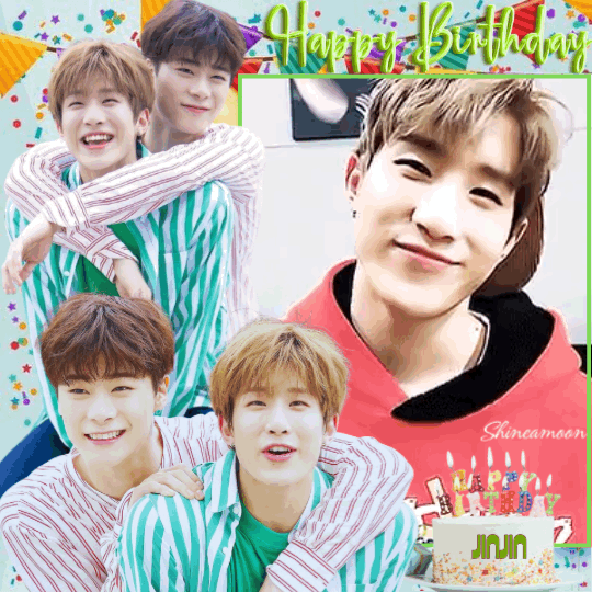 Recent activity shot of Moonbin (ASTRO)