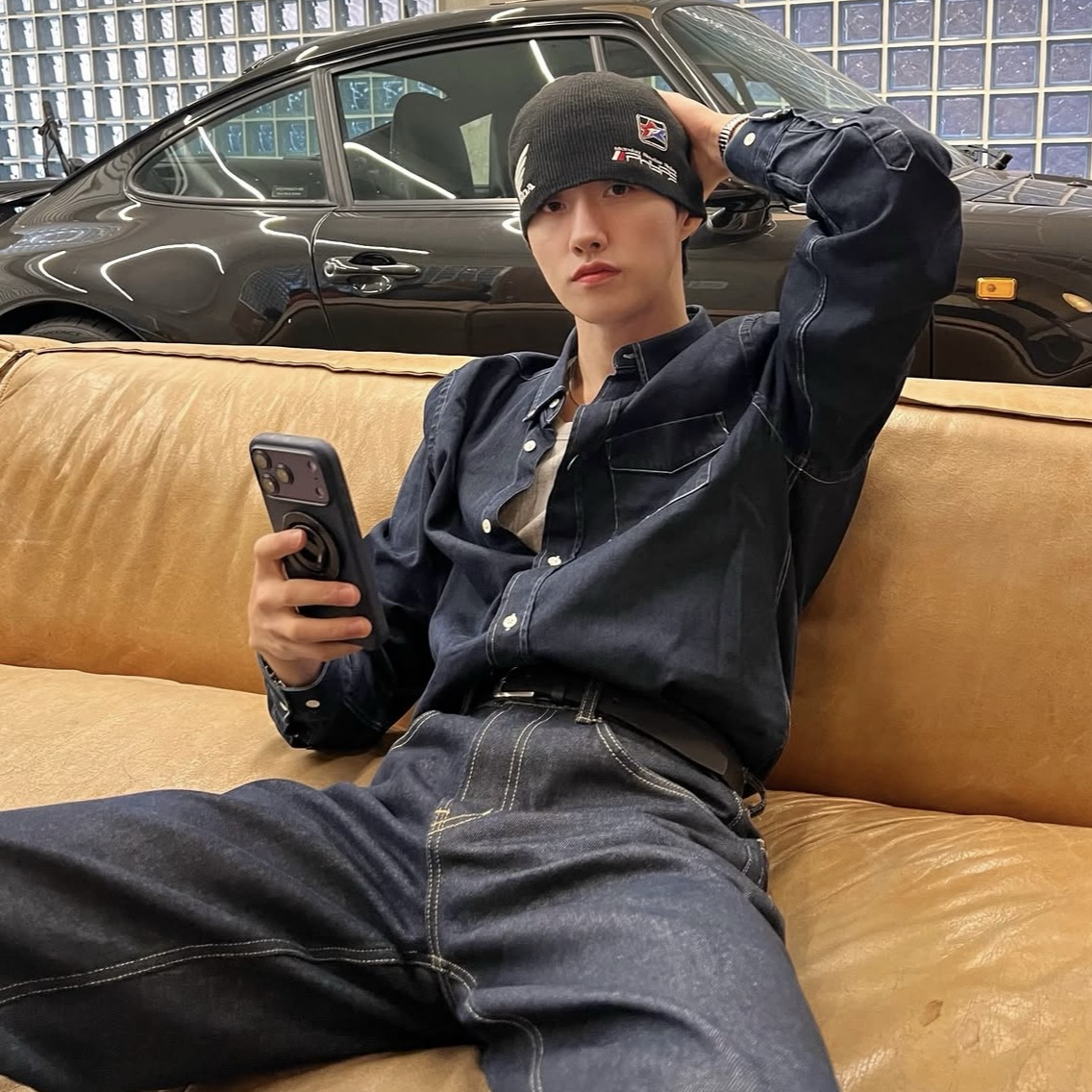 A moment captured by Yeoone (PENTAGON)'s fan