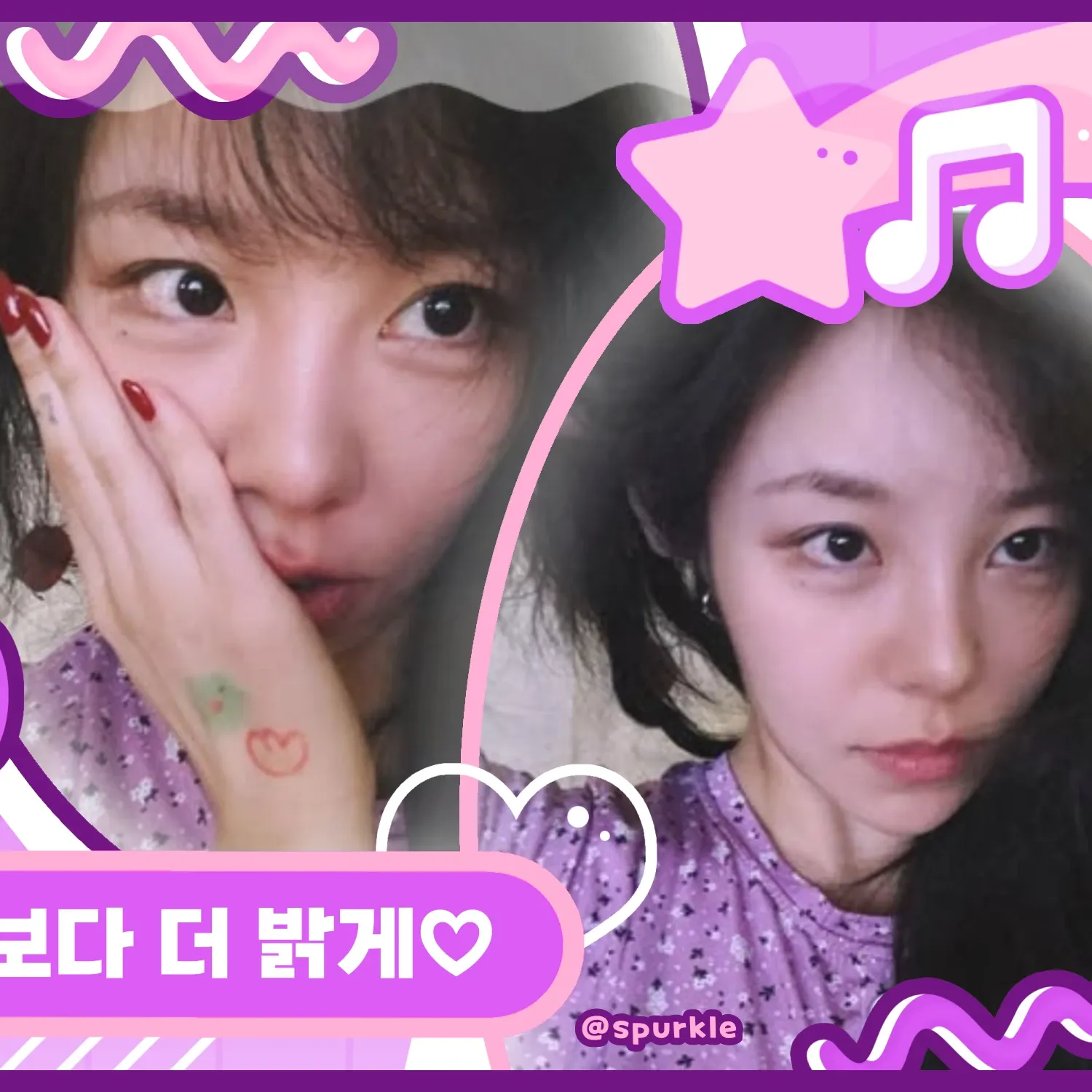 Behind-the-scenes cut of Wheein (MAMAMOO)