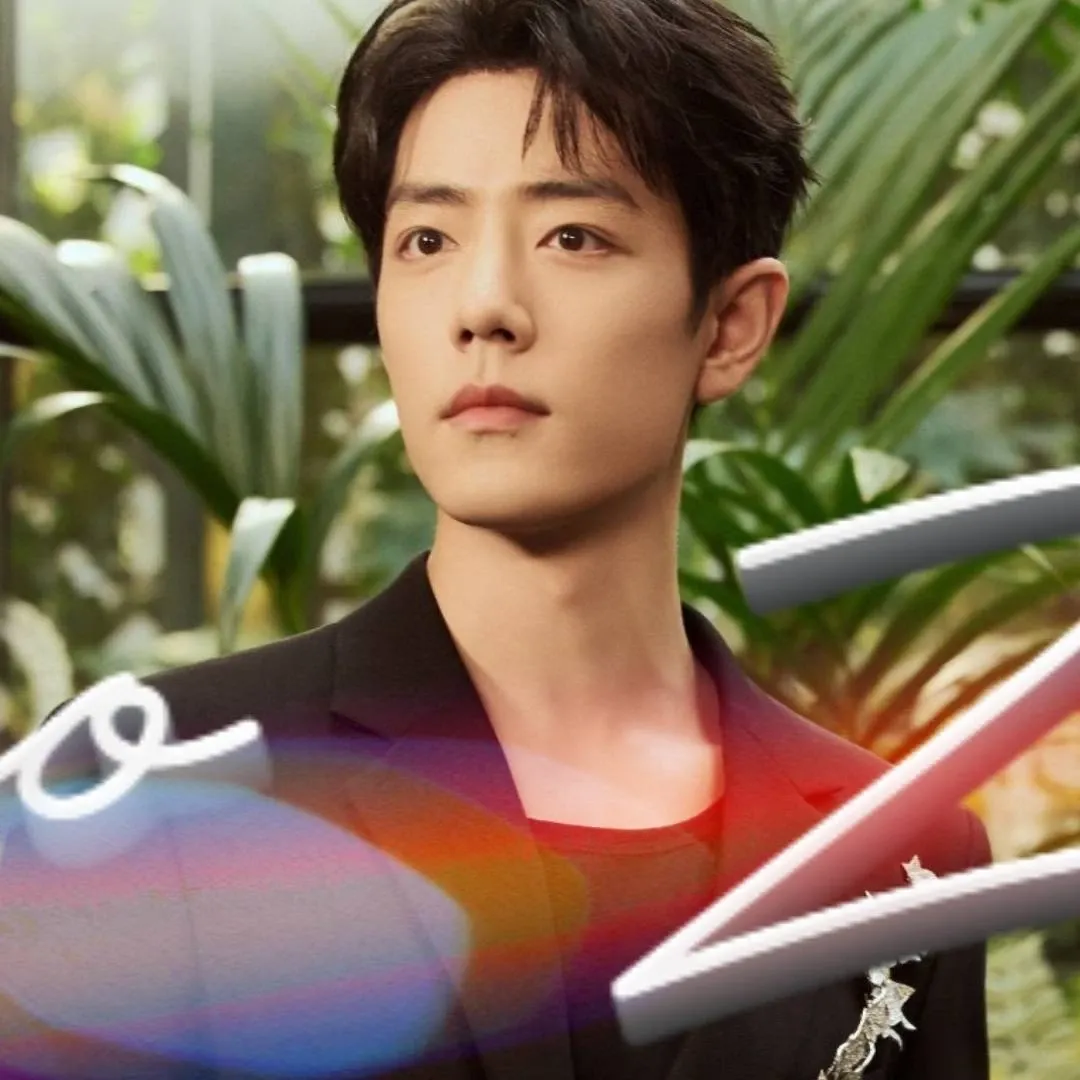 Recent activity shot of Xiao Zhan