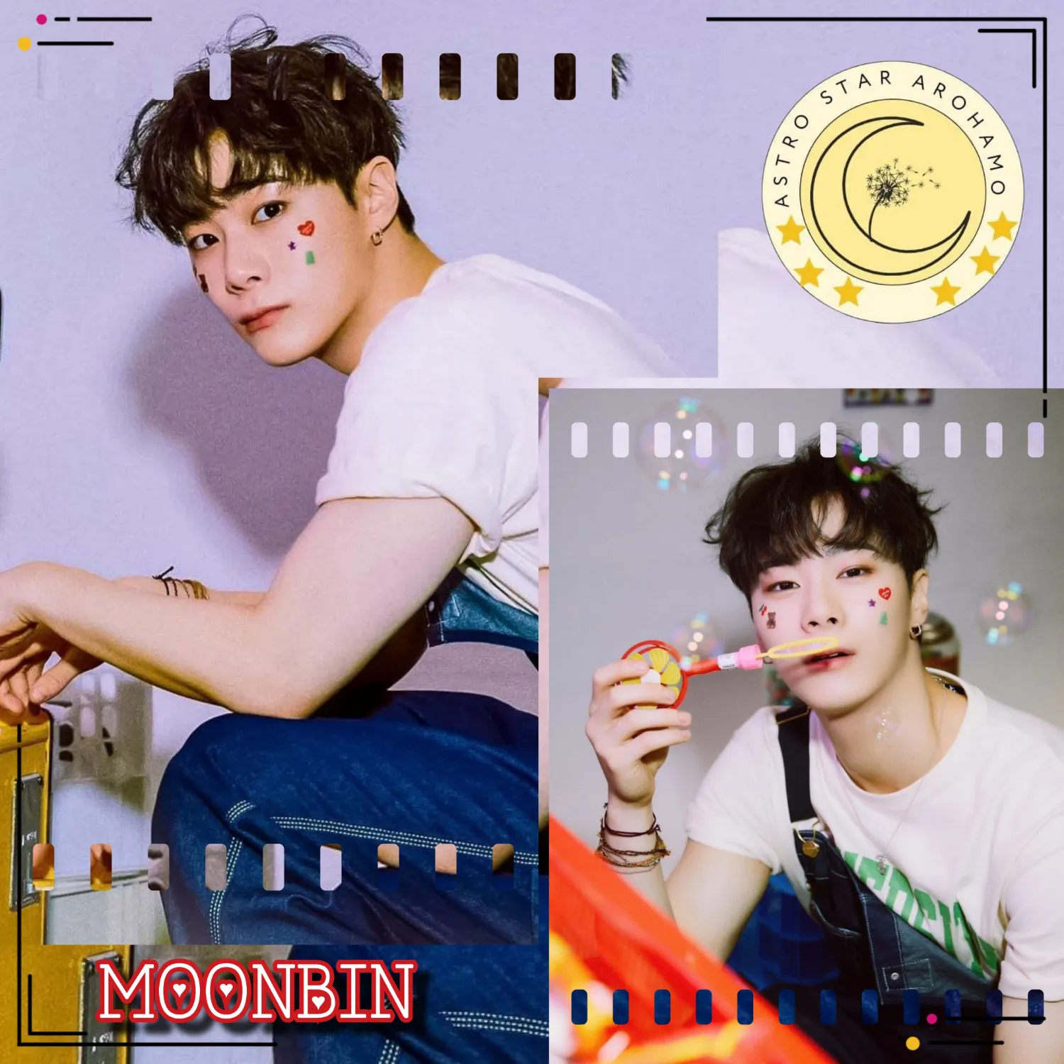 Recent activity shot of Moonbin (ASTRO)