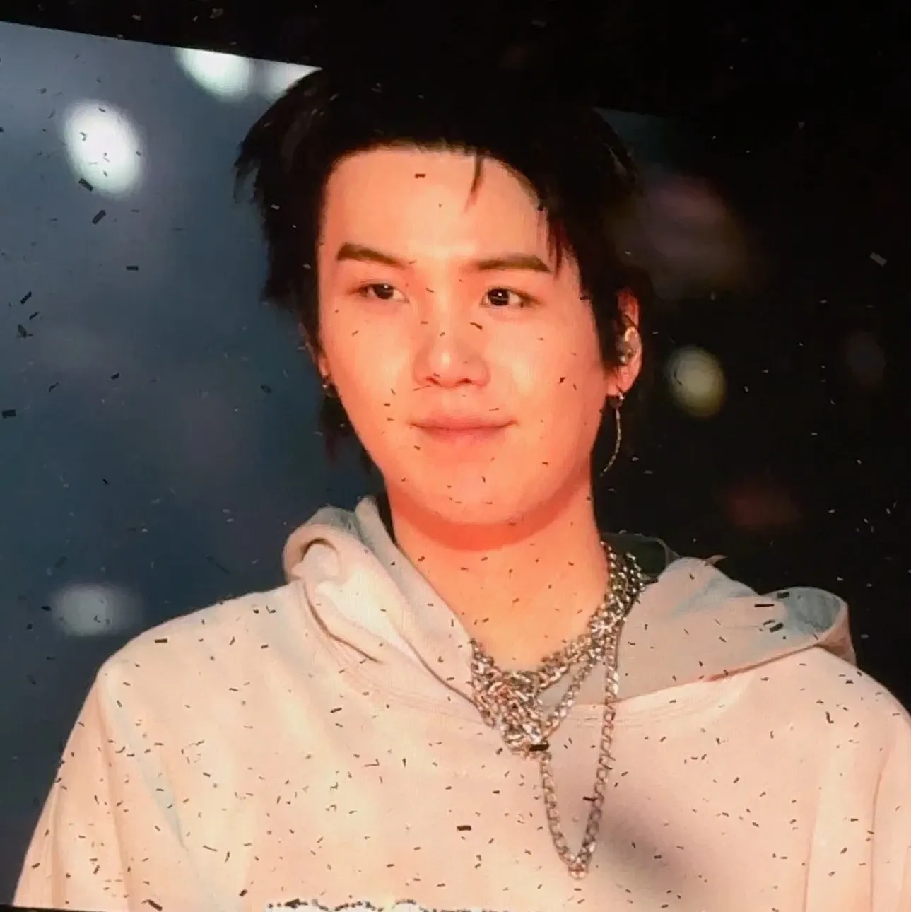 A moment captured by SUGA (BTS)'s fan