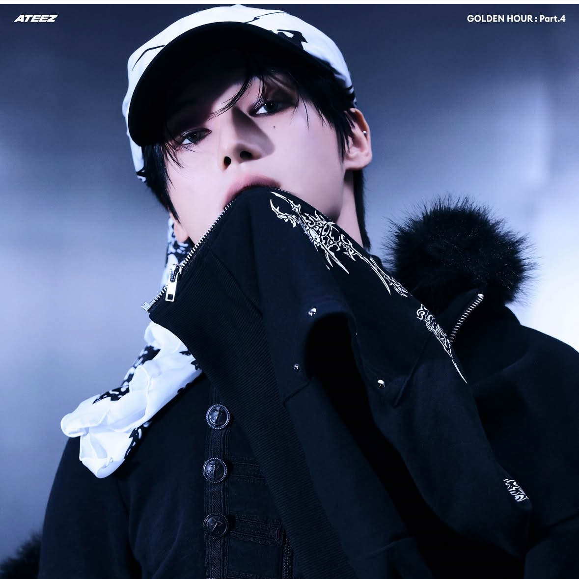 Recent activity shot of Wooyoung (ATEEZ)