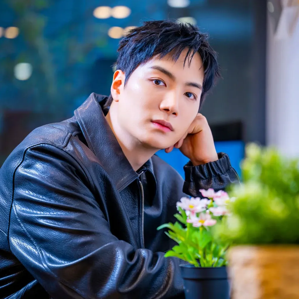 A moment captured by Kim Jonghyeon's fan