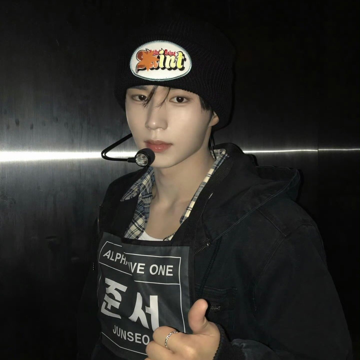 A moment captured by Kim Junseo (ALPHA DRIVE ONE)'s fan