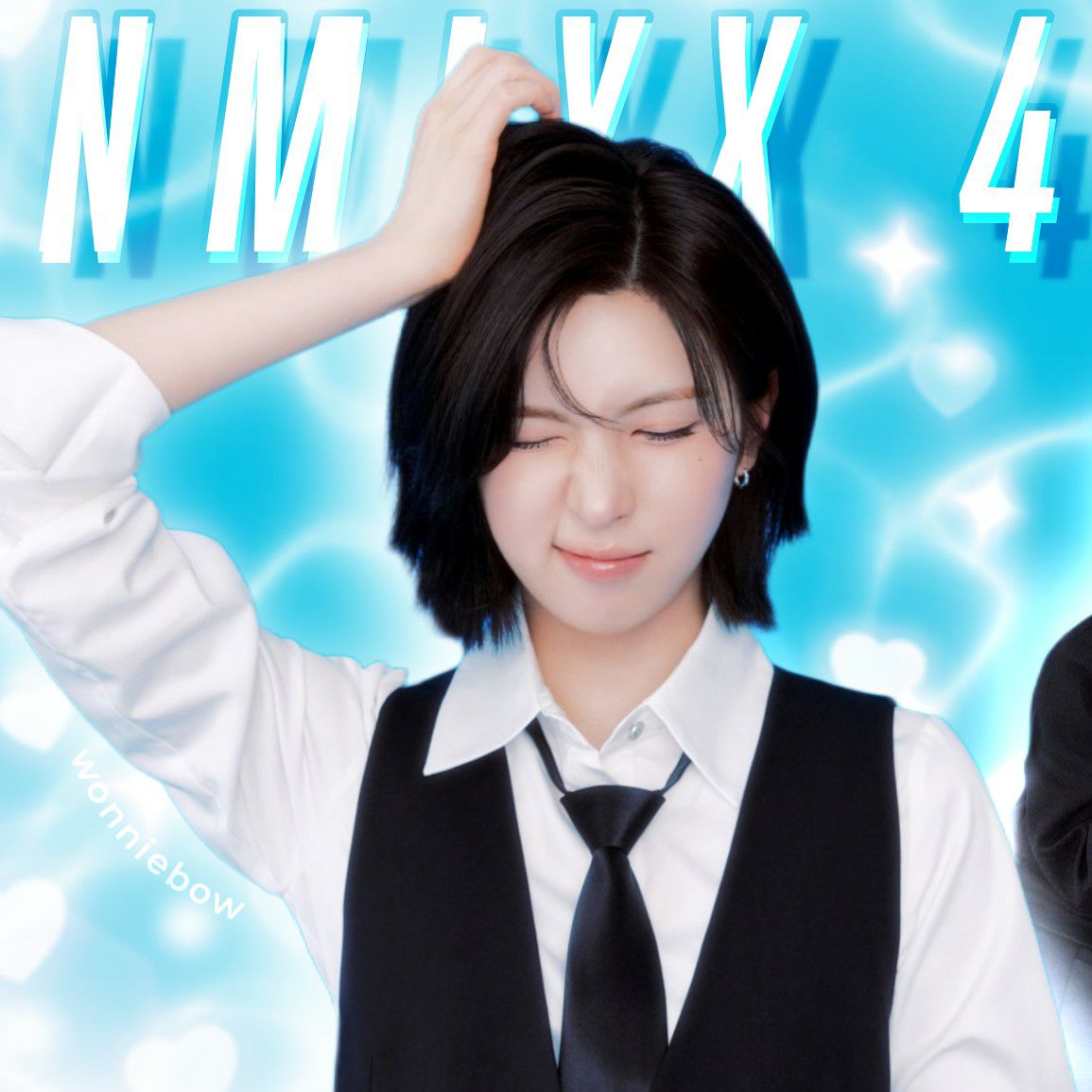 Recent activity shot of BAE (NMIXX)