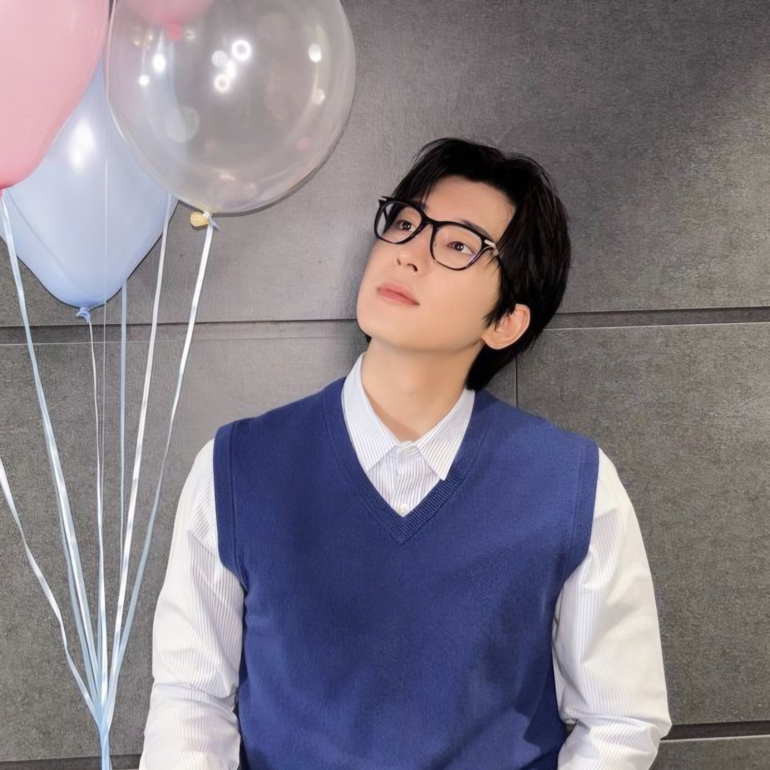 A moment captured by Wonwoo (SEVENTEEN)'s fan