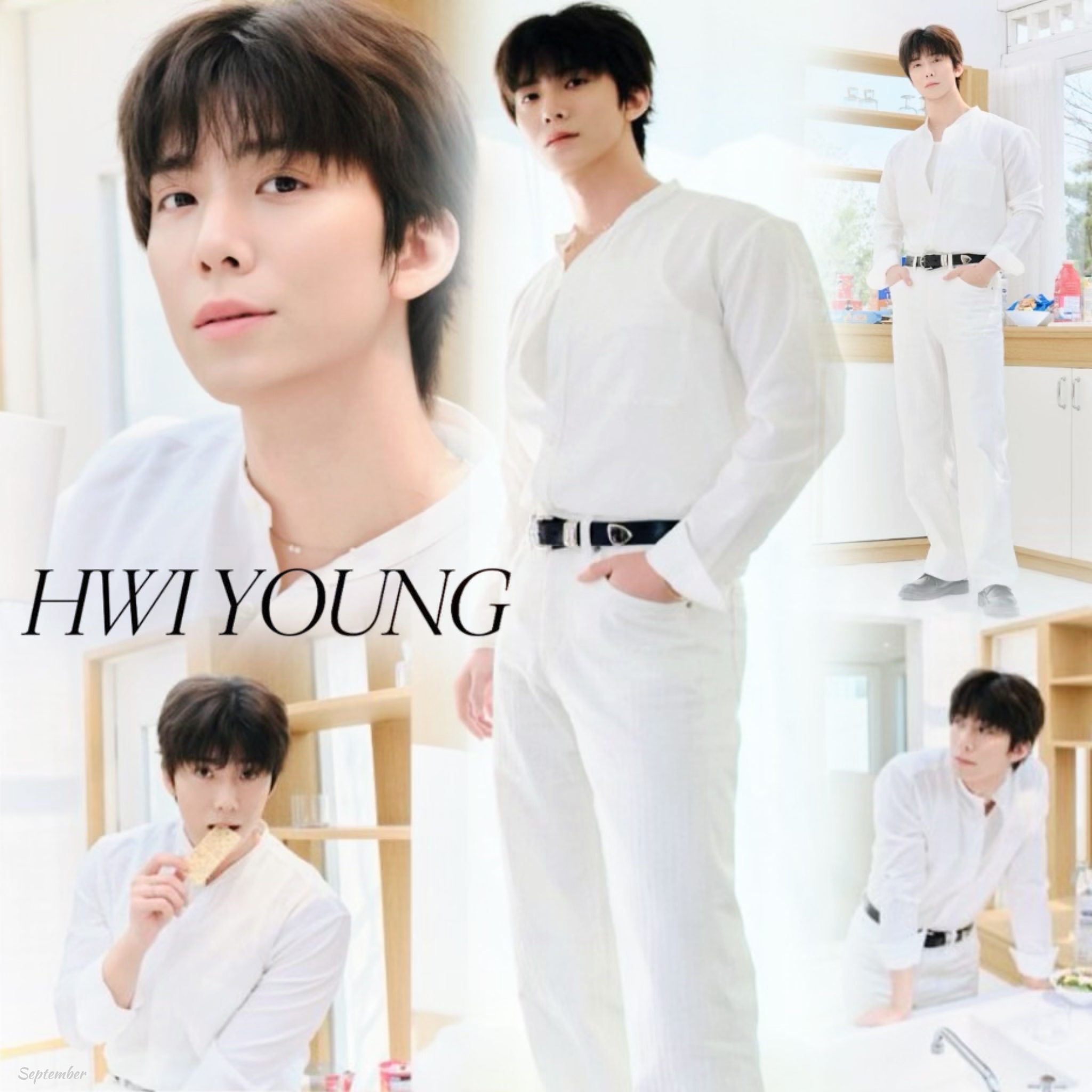 Behind-the-scenes cut of Hwiyoung (SF9)