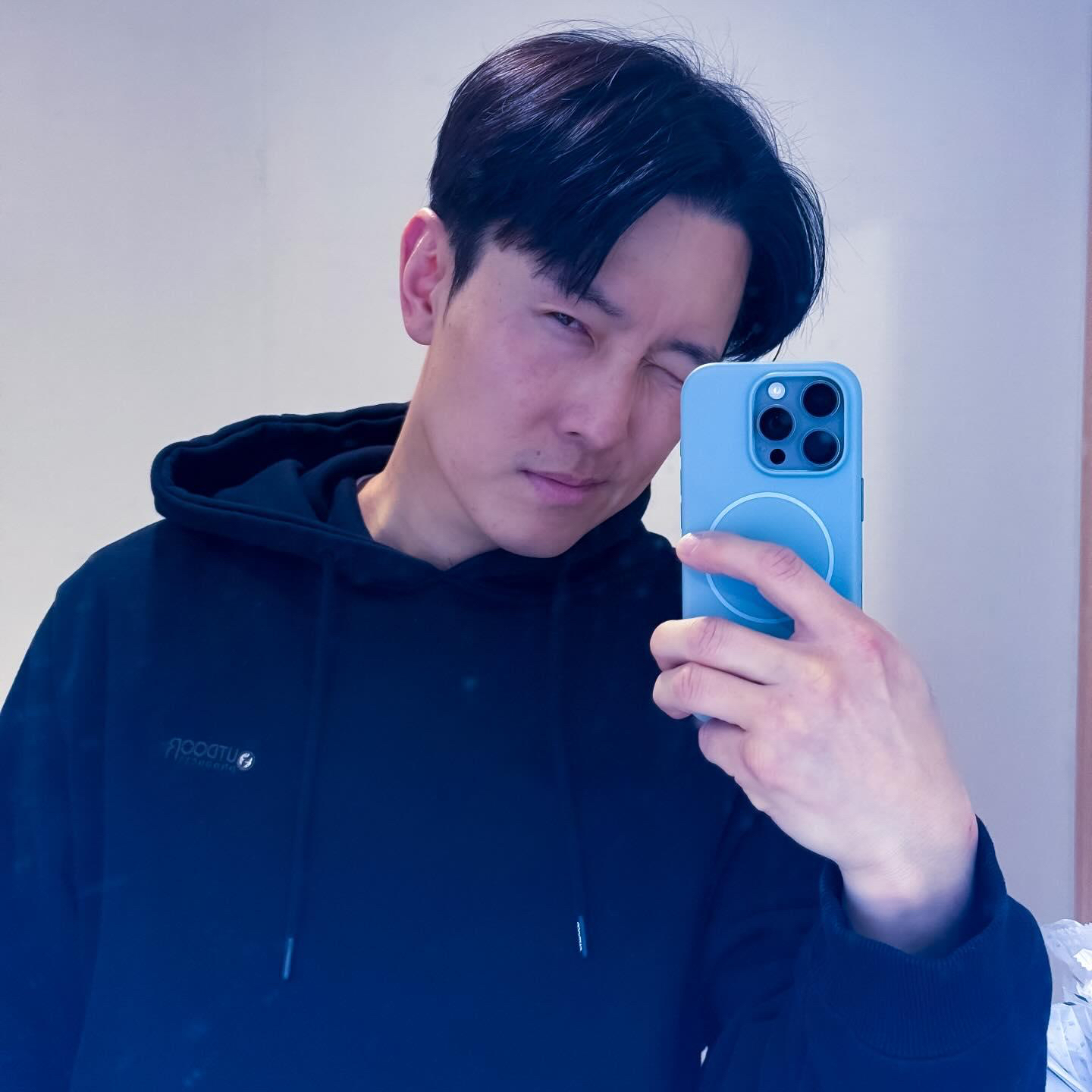 A moment captured by Kim Dongwan (SHINHWA)'s fan