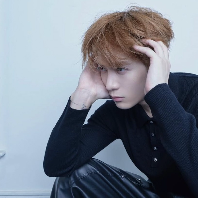 A moment captured by Jackson (GOT7)'s fan