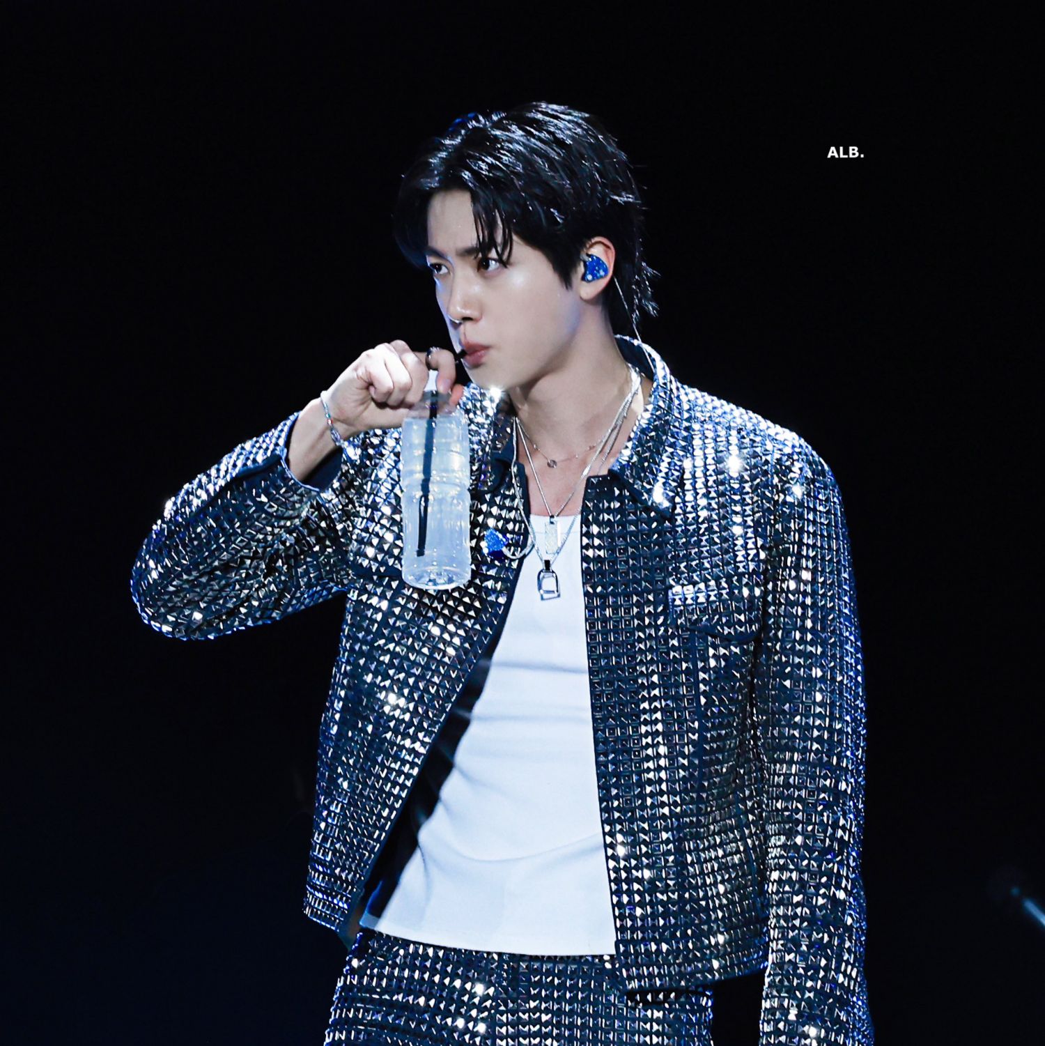 Jin (防弹少年团)粉丝拍下的瞬间