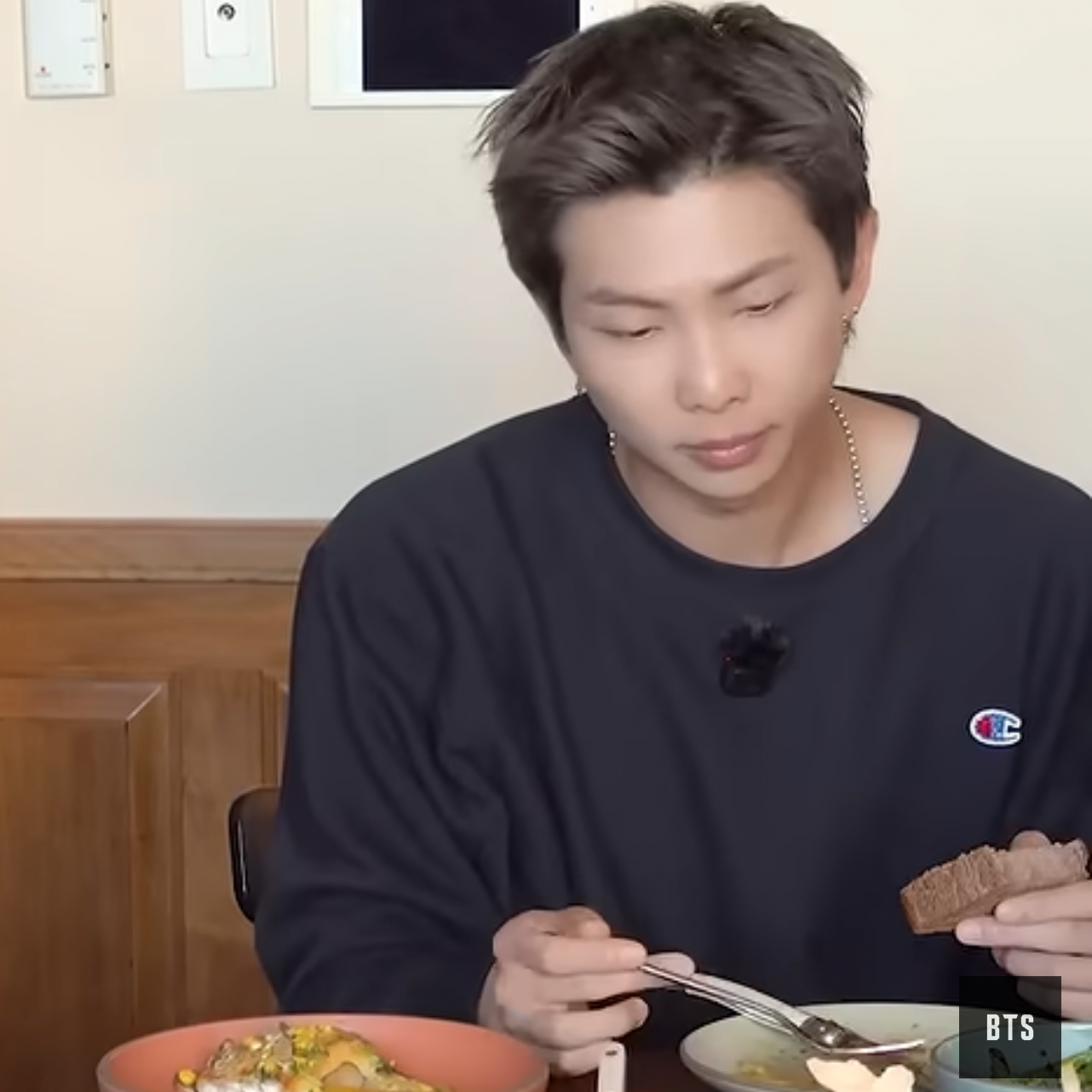 A moment captured by BTS's fan