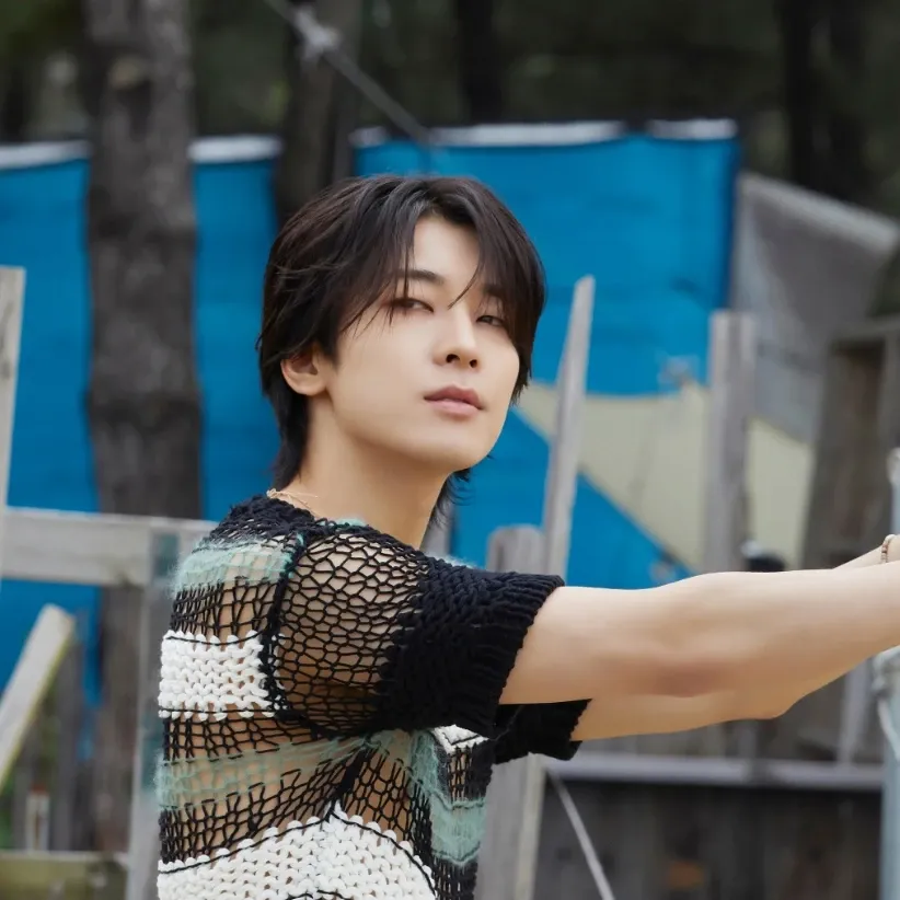 A moment captured by Wonwoo (SEVENTEEN)'s fan