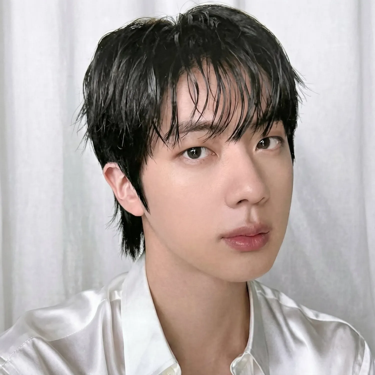 Recent activity shot of Jin (BTS)