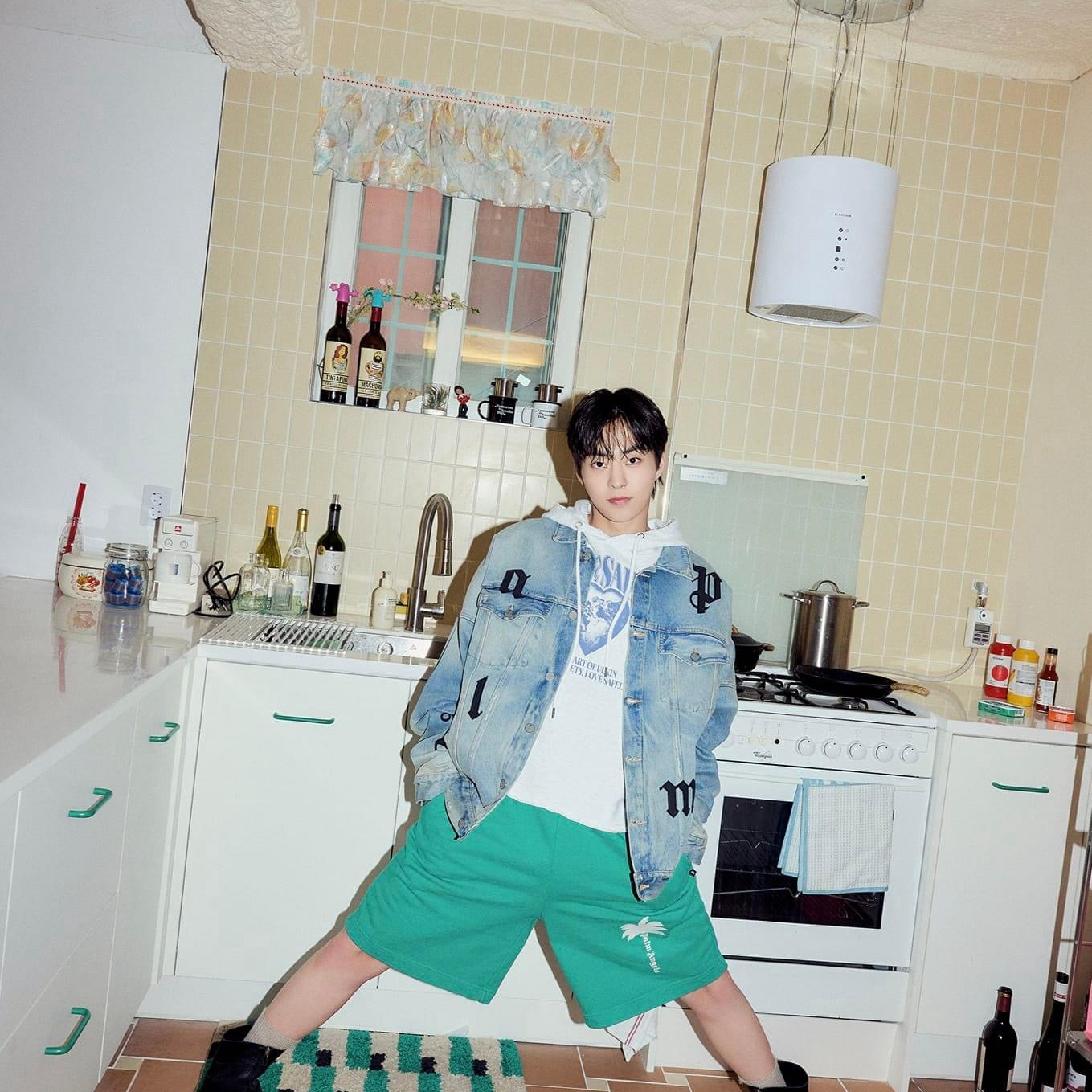 Recent activity shot of Xiumin (EXO)