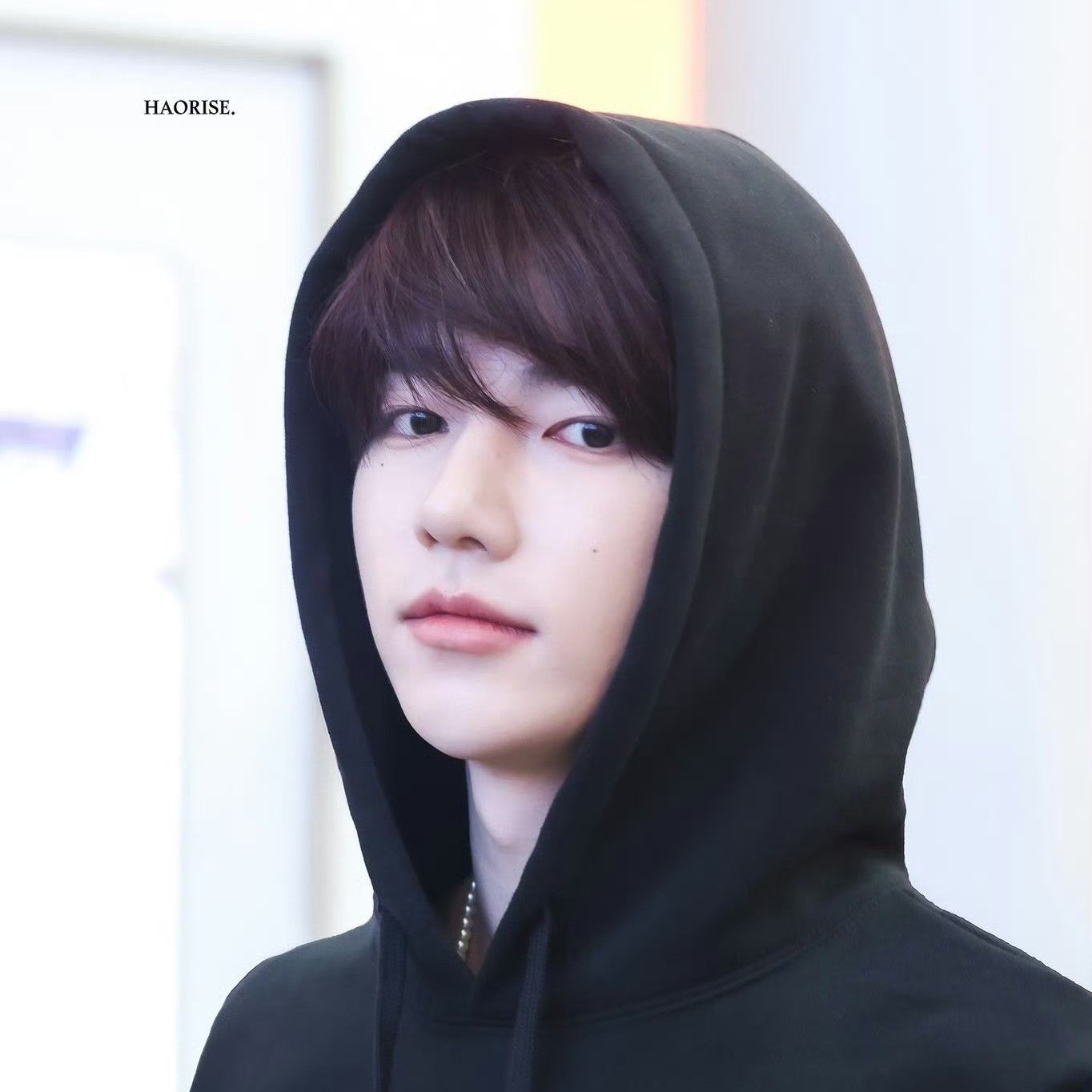 Recent activity shot of Zhang Hao (ZEROBASEONE)