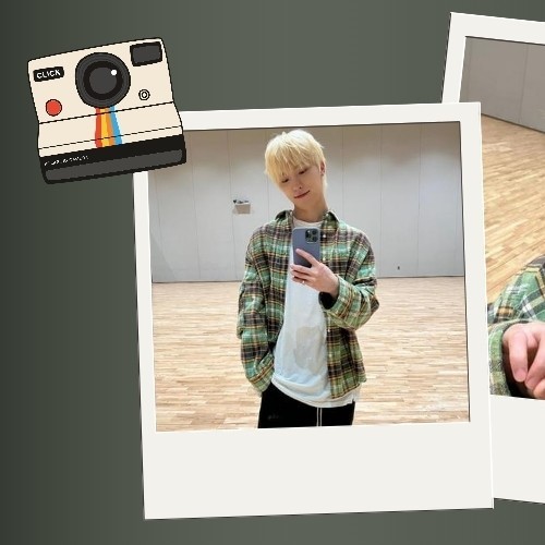 A moment captured by Dino (SEVENTEEN)'s fan