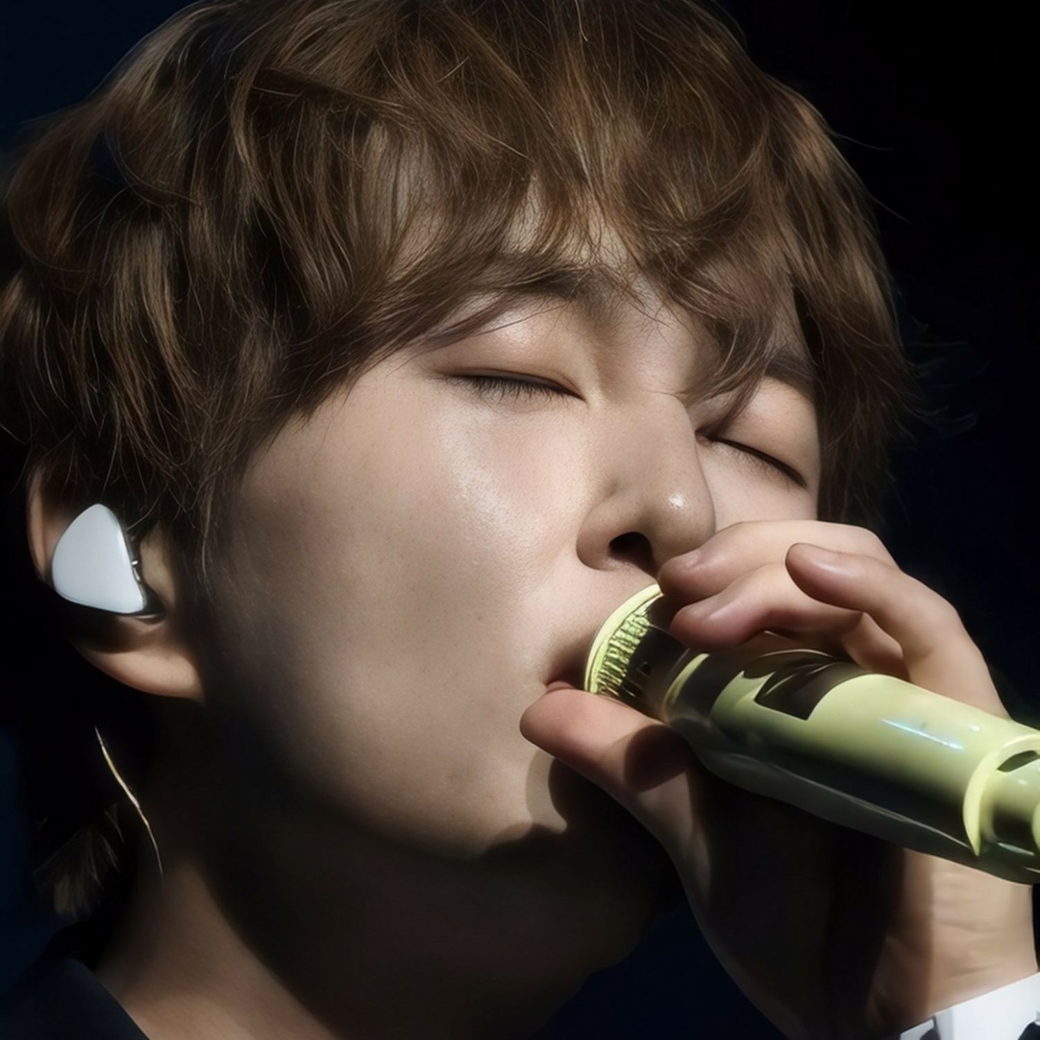 A moment captured by Onew (SHINee)'s fan