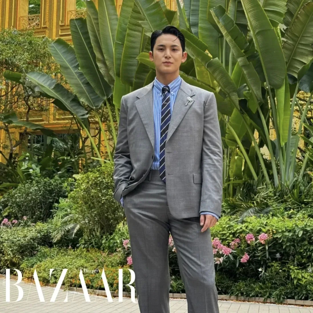 A moment captured by Mingyu (SEVENTEEN)'s fan